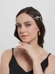 Желтый веточка свадебная для причёски
