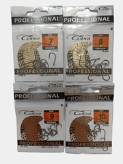 Крючки для рыбалки COBRA professional/ Крючки