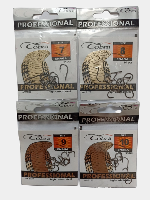 Крючки для рыбалки COBRA professional/ Крючки