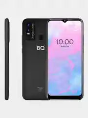 Черный смартфон BQ 6630L Magic L, безрамочный ips-экран, двойная камера, 8 - ядерный