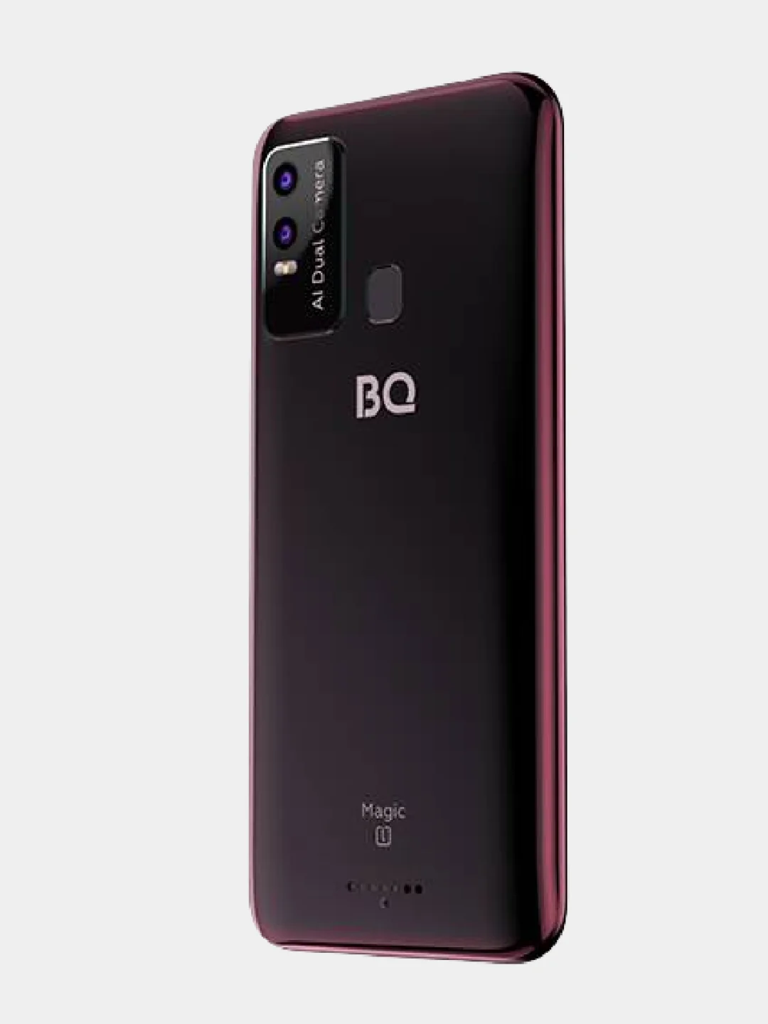 Красный смартфон BQ 6630L Magic L, безрамочный ips-экран, двойная камера, 8 - ядерный