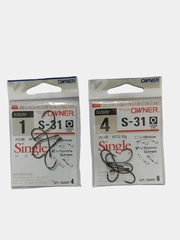 Крючки OWNER SINGLE S-31/ Крючки
