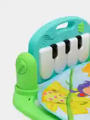 Синий развивающий игровой коврик "Музыкальное пианино"