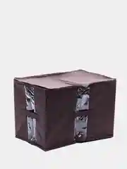 Коричневый кофр для вещей, 30 х 45 х 30 см