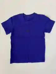Синий футболка детская Алга базовая