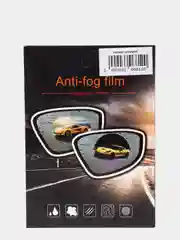Наклейка на зеркало заднего вида Anti-Fog