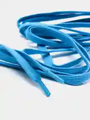 Лазурный умные шнурки эластичные с фиксаторами NanoClean, не надо завязывать