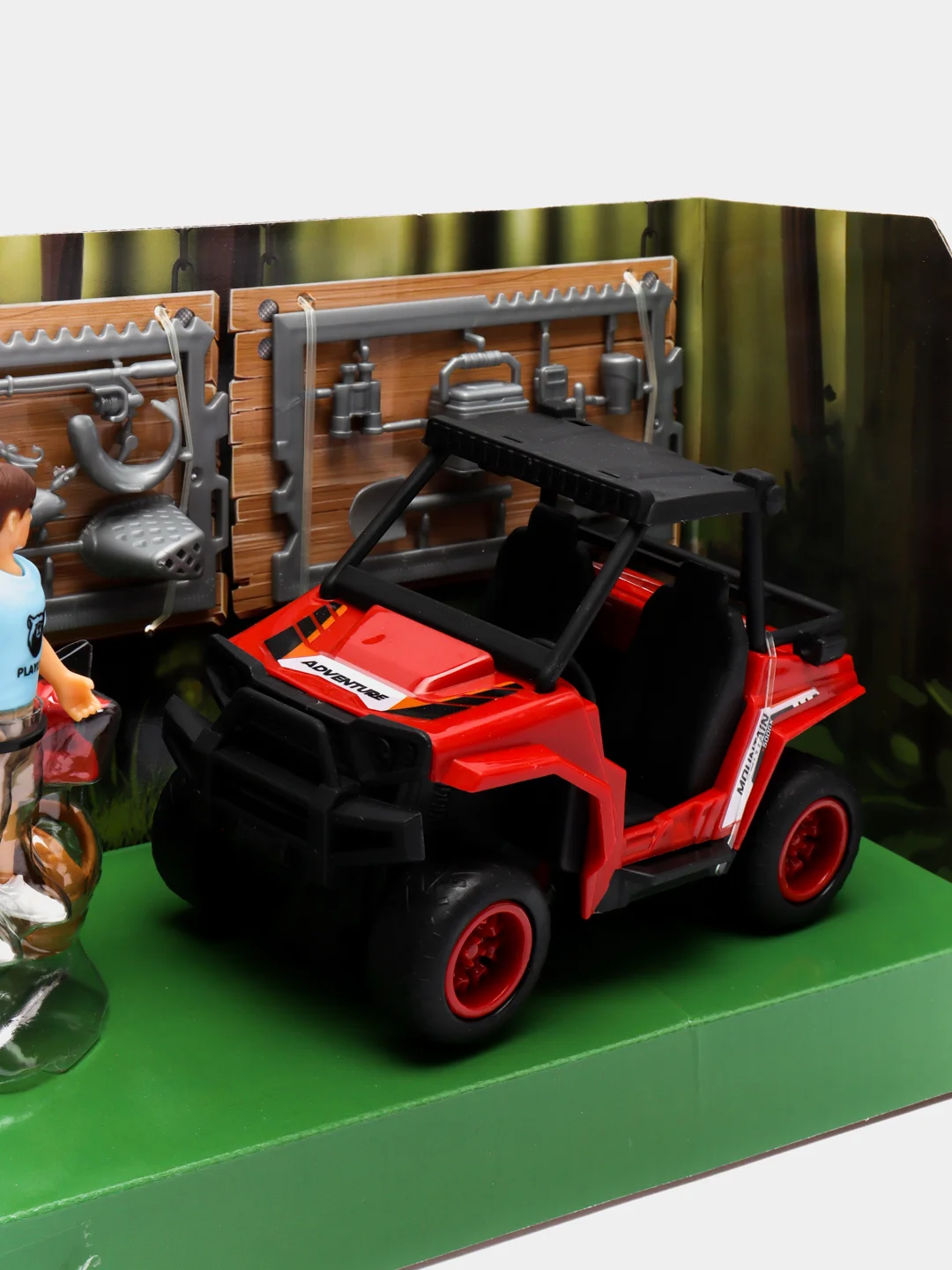 Квадроцикл паркового рейнджера с фигуркой и аксессуарами 16 см Dickie Toys 3833005