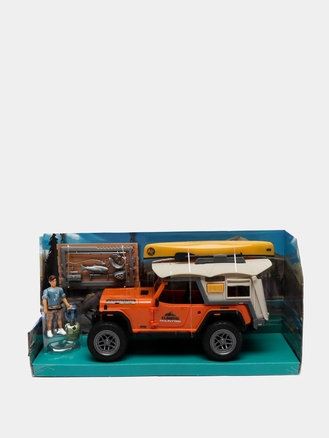 Игровой набор туриста PlayLife Dickie Toys Jeepster Commando, 22 см, свет, звук, 3835004
