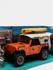 Игровой набор туриста PlayLife Dickie Toys Jeepster Commando, 22 см, свет, звук, 3835004