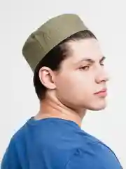 Зеленый тюбетейка из хлопка мусульманская / шапка мужская
