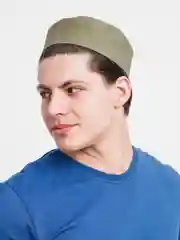 Зеленый тюбетейка из хлопка мусульманская / шапка мужская