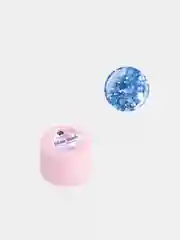 Голубой гель для дизайна ногтей Adricoco Glow Bomb