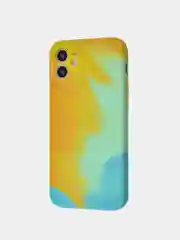 Желтый чехол для iPhone 12 mini, 12, 12 Pro, 11, XR, 12 Pro Max