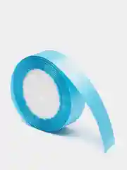 Бирюзовый лента атласная ширина 25мм, длина 23 метра