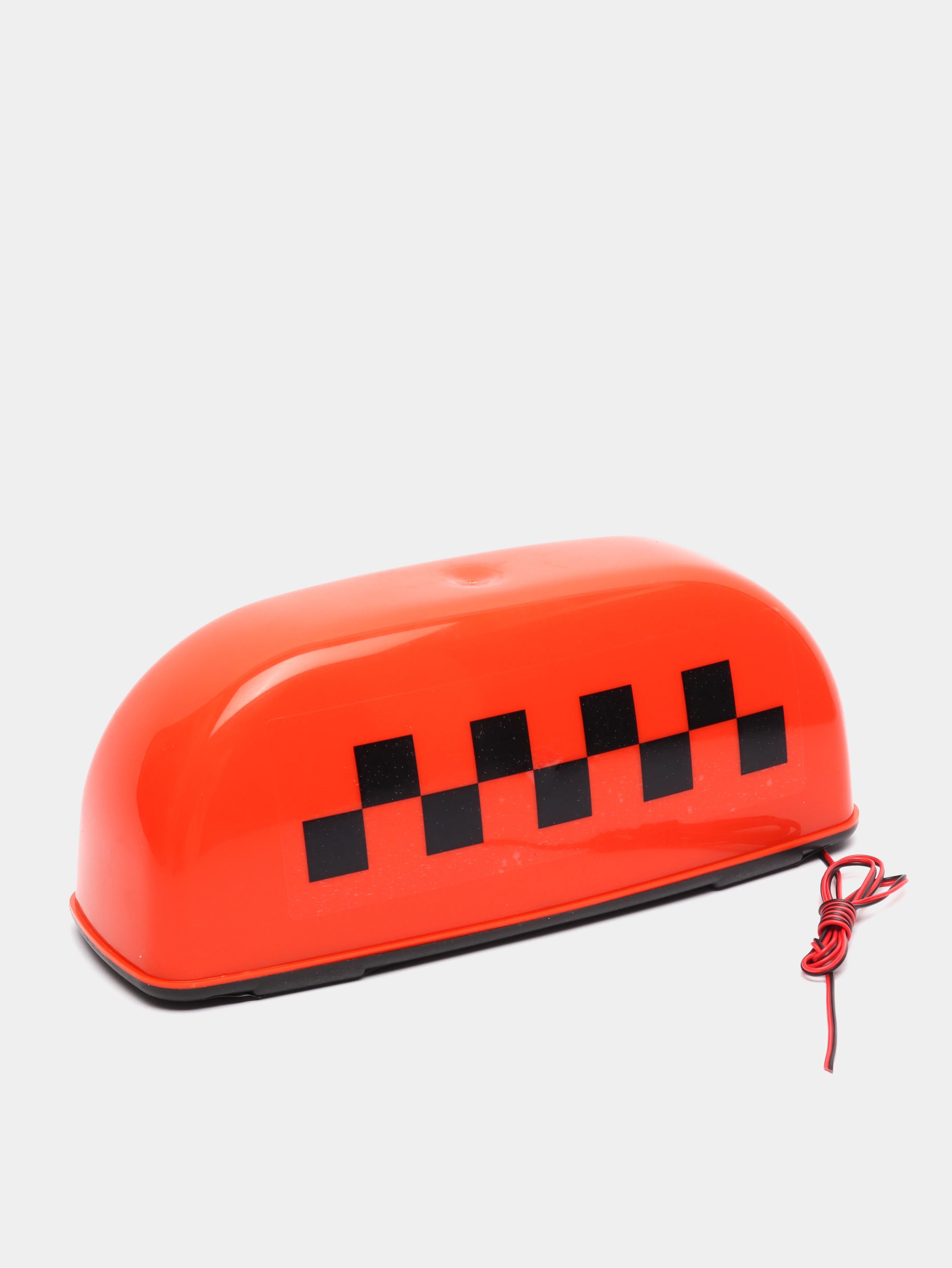 Знак-шашка "TAXI" магнитный, с подсветкой, 12 В, оранжевый