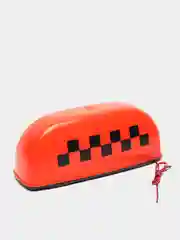 Знак-шашка "TAXI" магнитный, с подсветкой, 12 В, оранжевый