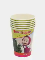 Серебряный набор бумажных стаканов  / стакан бумажный / бумажная посуда