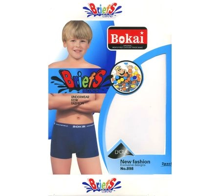 Трусы-боксеры для мальчиков Bokai 898-3996, размер М, 6-8 лет