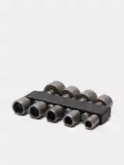 Набор торцевых головок 6-ти гранных, 9 шт, 1/4", 5-6-7-8-9-10-12-13 мм