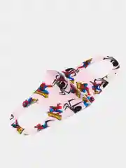 Розовый маска защитная не медицинская, маска многоразовая, маска гигиеническая, маска детская