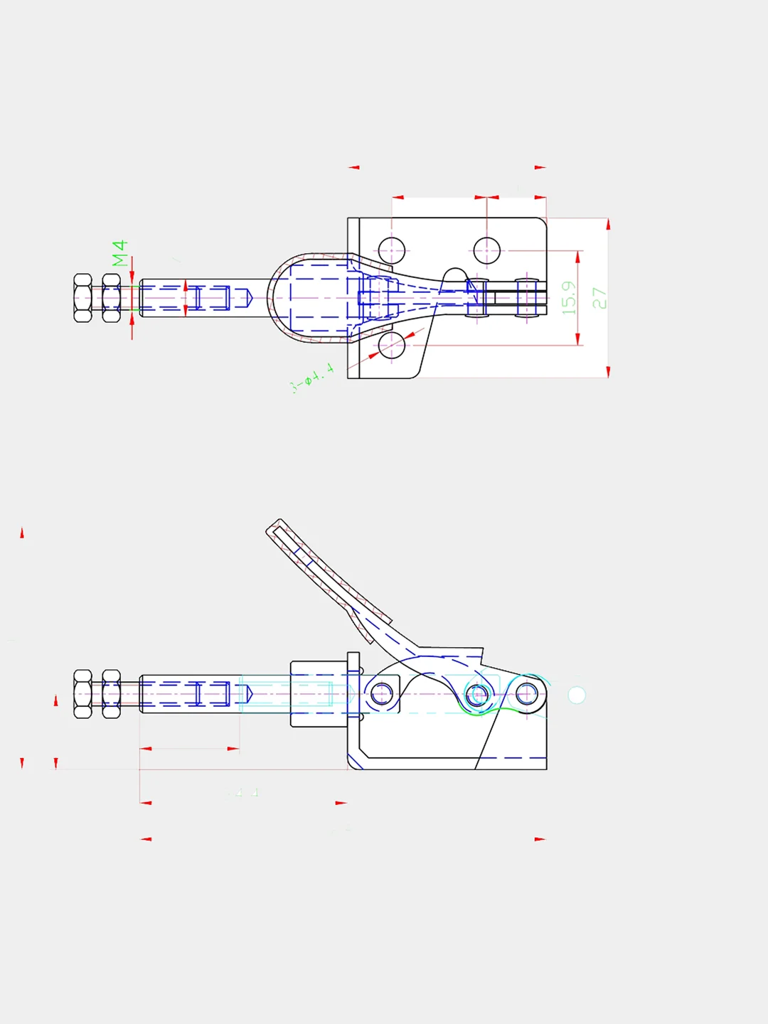 HS CLAMP Зажим шатунного типа HS-301-AM