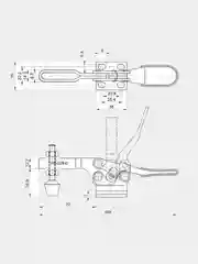 HS CLAMP Зажим с горизонтальной рукоятью HS-225-D