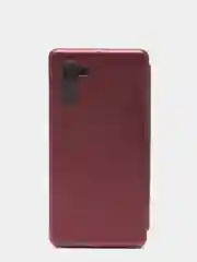 Бордовый чехол-книжка Samsung Note 10