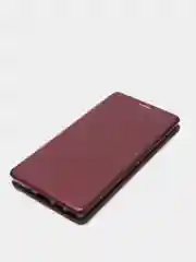 Бордовый чехол-книжка Samsung Note 10