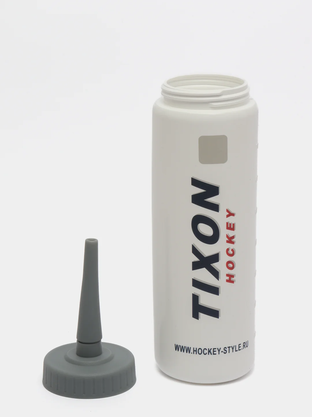 Белый спортивная бутылка для воды с поилкой Tixon, 750 мл