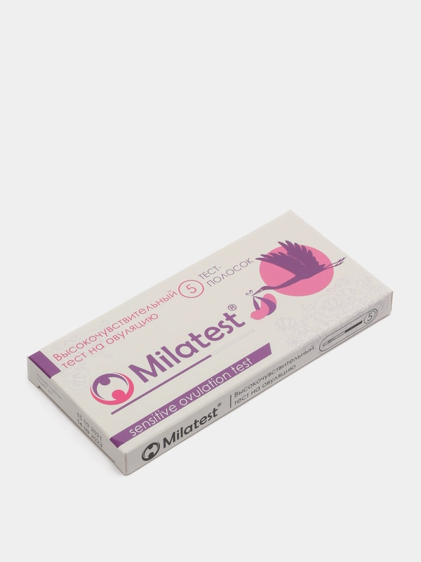 Milatest для определения срока овуляции тест погружного типа 5 полосок
