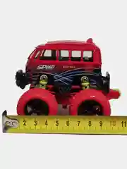 Машинка инерционная металлическая, полный привод, Jumbo bus
