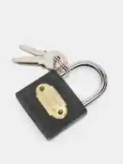 Замок навесной c автоматическим запиранием
