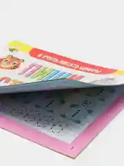 Черный многоразовые книжки с маркером "Пиши-стирай" 5+