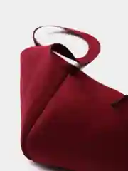 Маска многоразовая защитная неопреновая для лица, бордовая