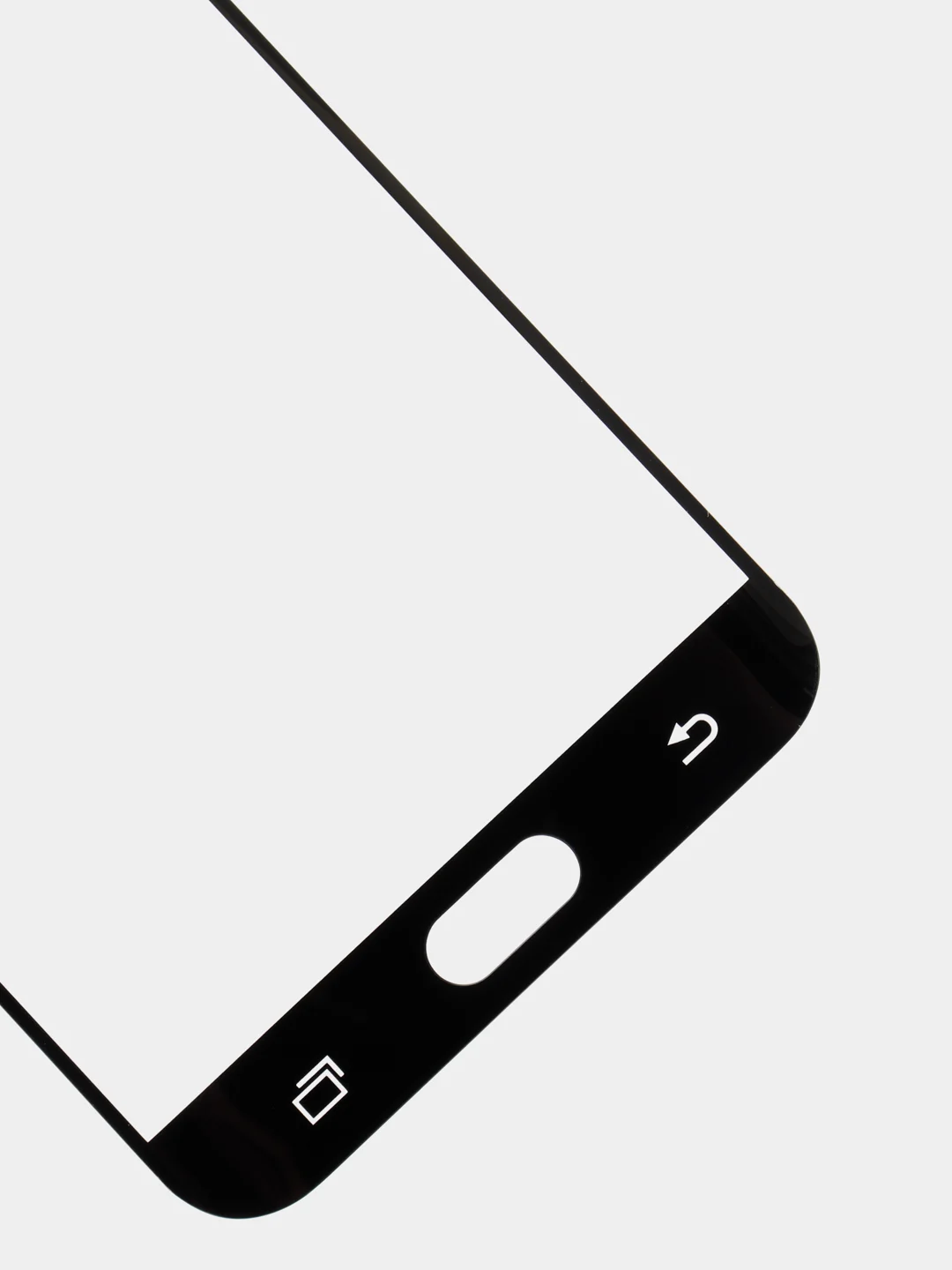Прозрачный защитная стекло Samsung S6 EDGE PLUS, клей по краям