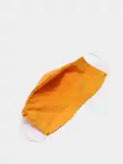 Желтый маска тканевая, двуслойная