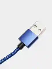 Синий кабель для зарядки X-cable, магнитный, 2.1 А, 360 + магнитный коннектор-разъем