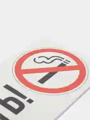 Информационная табличка знак не курить курение запрещено наклейка no smoking на дверь