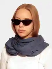 Снуд из лёгкой хлопковой ткани