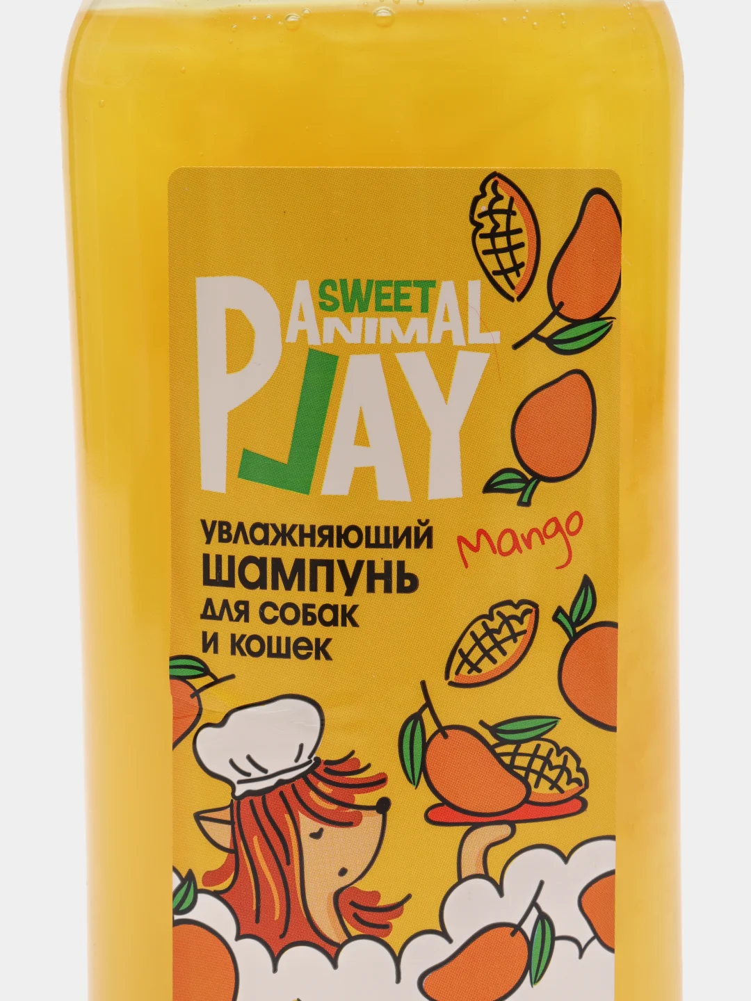 Шампунь для собак и кошек Animal Play Sweet Тропический манго Увлажняющий, 300мл