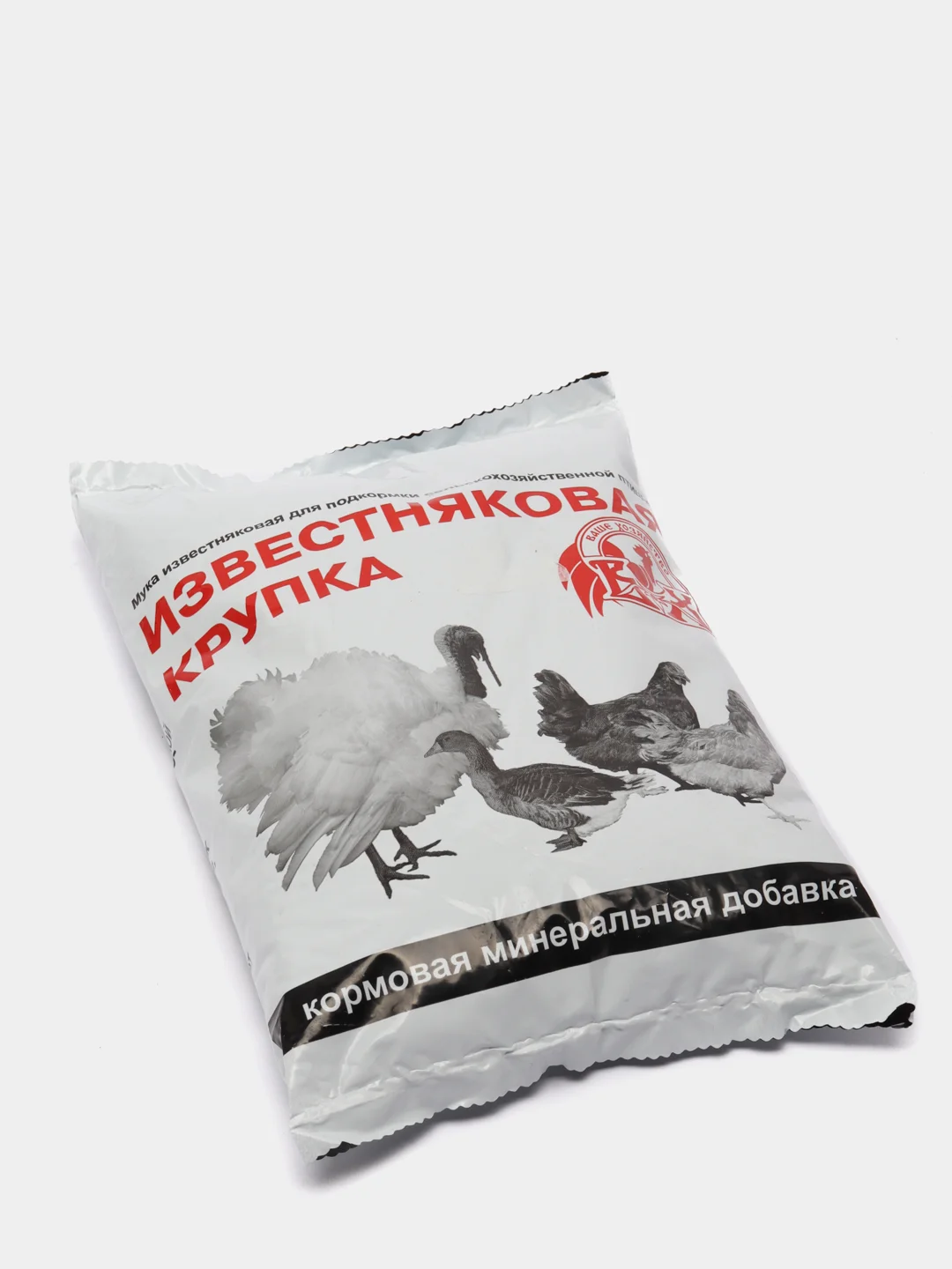 Известняковая крупка 1 кг для птиц, животных