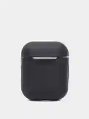 Черный силиконовый чехол для наушников AirPods 1, 2