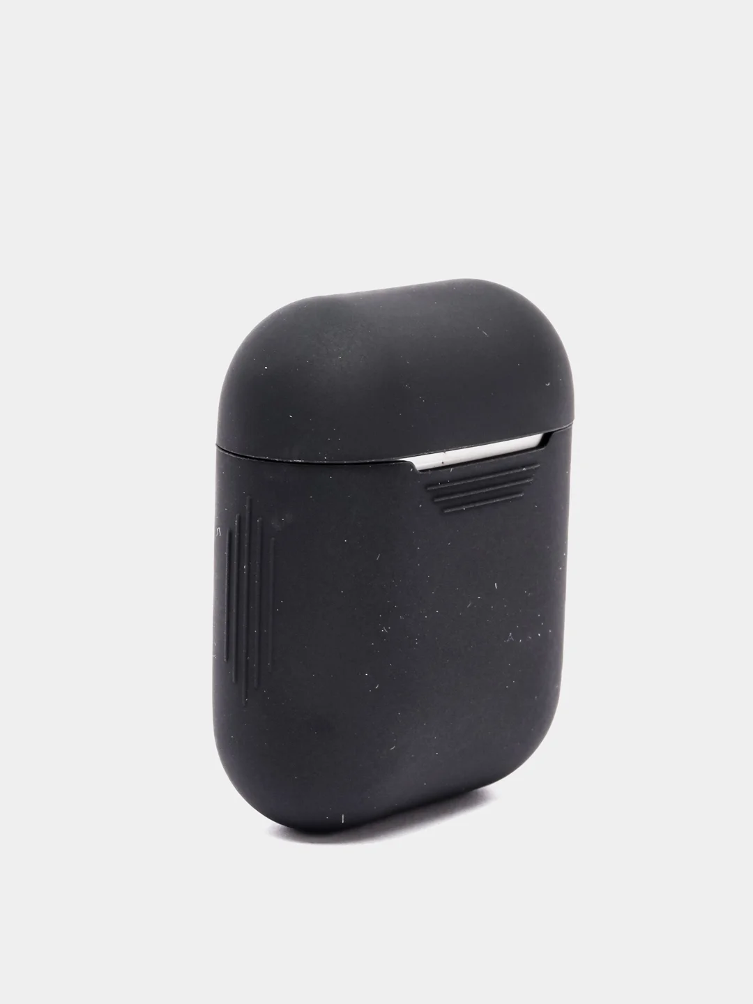 Черный силиконовый чехол для наушников AirPods 1, 2