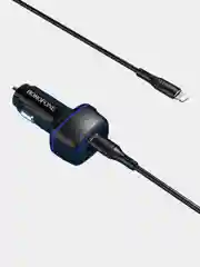 Автомобильное зарядное устройство (АЗУ) BOROFONE BZ14 для Micro / Type-C / Lightning