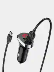 Автомобильное зарядное устройство (АЗУ) Borofone BZ15 + кабель Micro / Type-C / Lightning