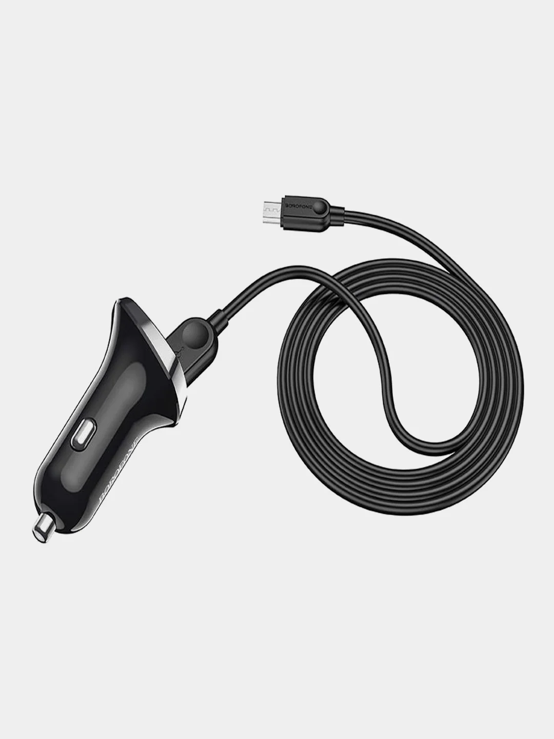 Автомобильное зарядное устройство (АЗУ) Borofone BZ15 + кабель Micro / Type-C / Lightning