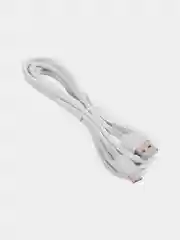 Белый кабель USB HOCO X20 для зарядки и синхронизации Micro / Type-C / Lightning