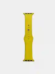 Желтый силиконовый ремешок для Apple Watch