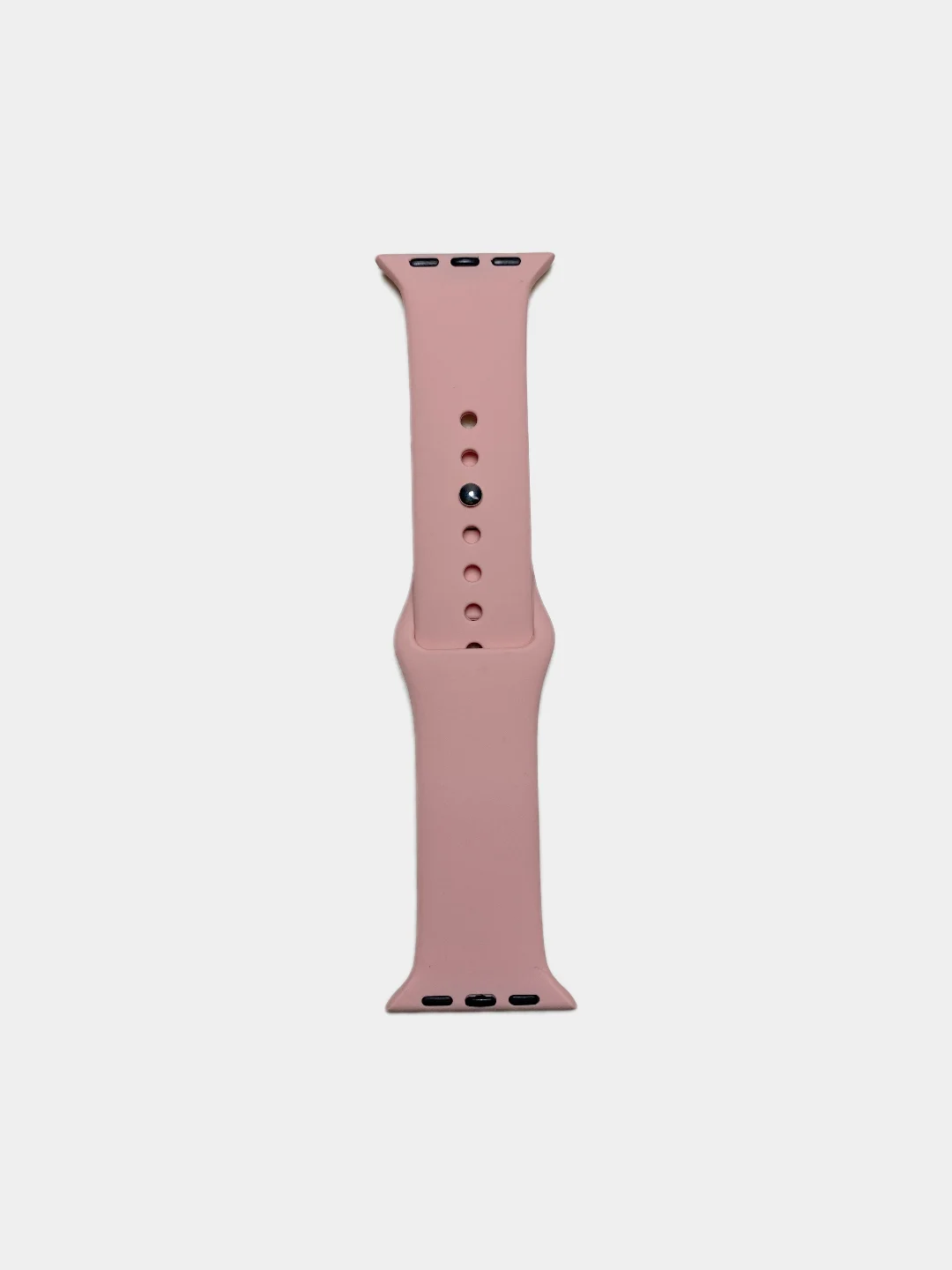 Кораллово-розовый силиконовый ремешок для Apple Watch